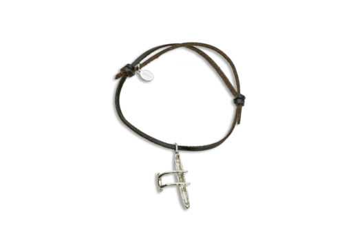 Hohonu adj bracelet canoe leather