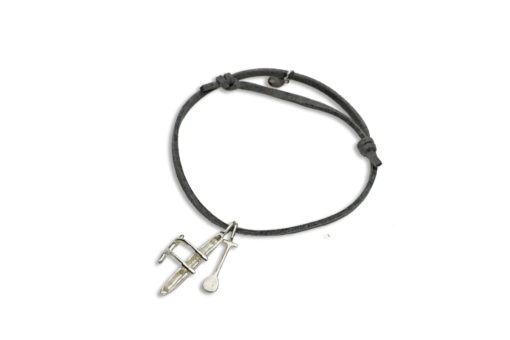 Hohonu adj bracelet canoe paddle grey CLOSE