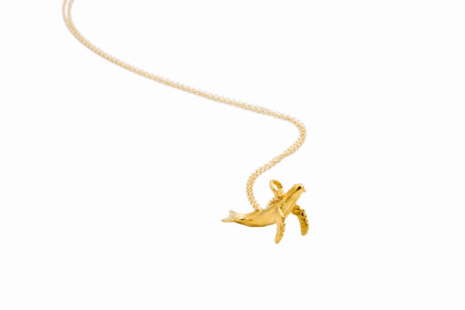 AK kohola gold humpback necklace