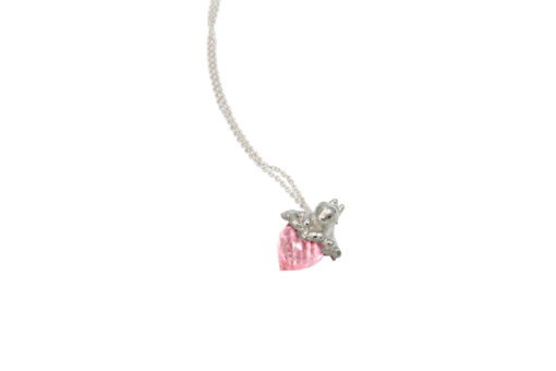 mama tako necklace with morganite tilt