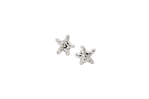 AK sea star post earrings 2