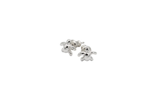 AK tiny honu post earrings 2