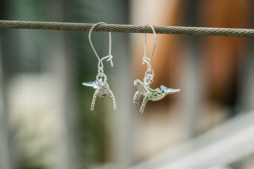 humpback whale earrings