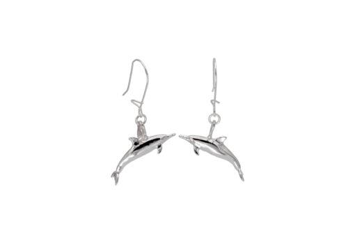 Alohi Kai naia spinner dolphin earrings hanging