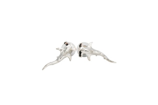 Great Hammerhead post earrings SS