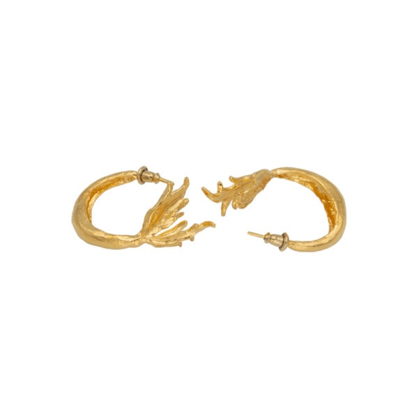 alohi kai mermaid soul hoops gold