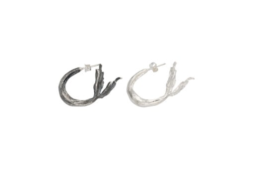 alohi kai mermaid soul hoops SS and oxidized