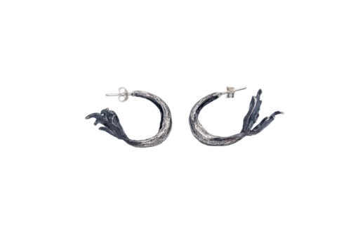 alohi kai mermaid soul hoops oxidized