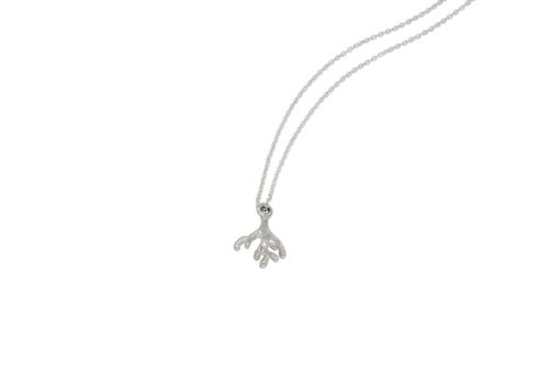 finger coral necklace - lala branch